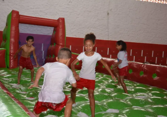 Festa de final de ano da Escolinha de Futebol