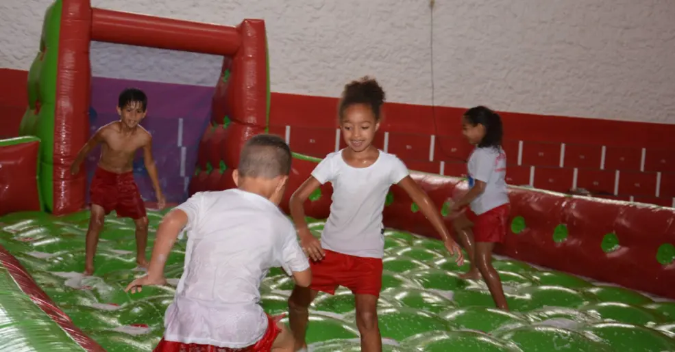 Festa de final de ano da Escolinha de Futebol