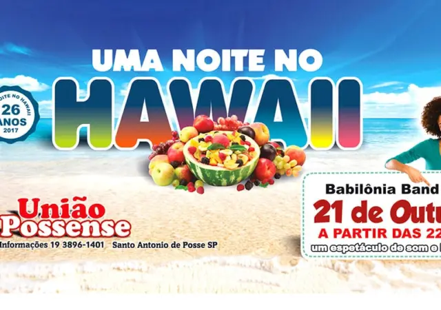 União volta a realizar a tradicional Festa do Hawaii