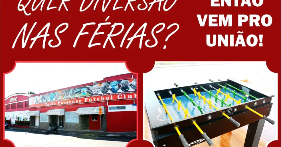 União realiza torneios de várias modalidades no mês de julho