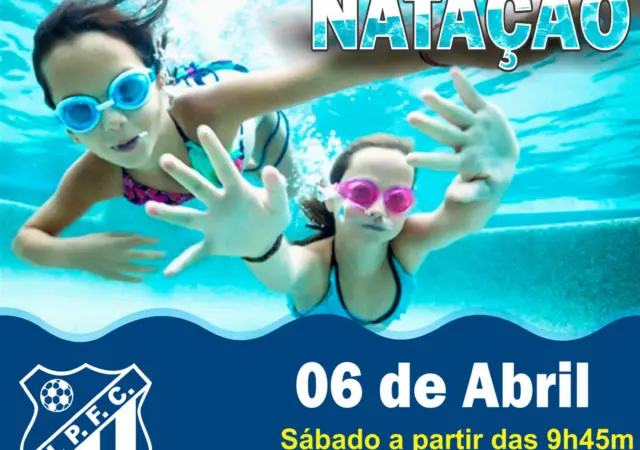 FESTIVAL DE NATAÇÃO DO UPFC ACONTECE NO DIA 6 DE ABRIL